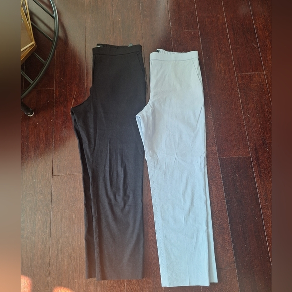 Womens Theory Pants Size 8. Black And Blue Pairs. - Picture 1 of 4